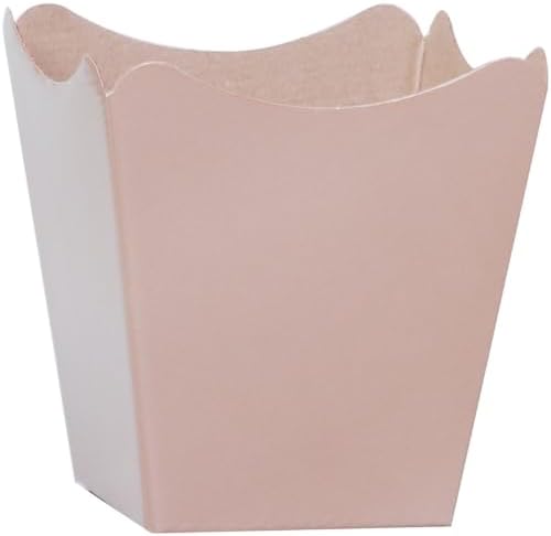Cachepot, Paper Liso, Pote 11, Nude, 11cm X 11cm X 9cm, Embalagem com ...