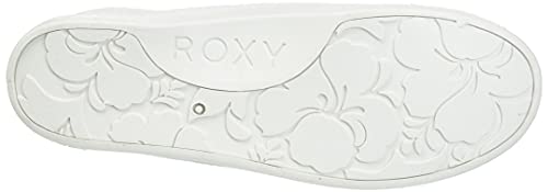 Roxy Bayshore Shoes For Women Sneaker, White, 7 #TOP3