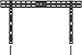 QualGear QG-TM-002-BLK 37-Inch to 70-Inch Universal Ultra Slim Low Profile Fixed Wall Mount LED TVs, Black
