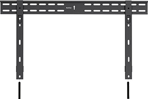 QualGear QG-TM-002-BLK 37-Inch to 70-Inch Universal Ultra Slim Low Profile Fixed Wall Mount LED TVs, Black by QualGear - Used condition - US$30.27