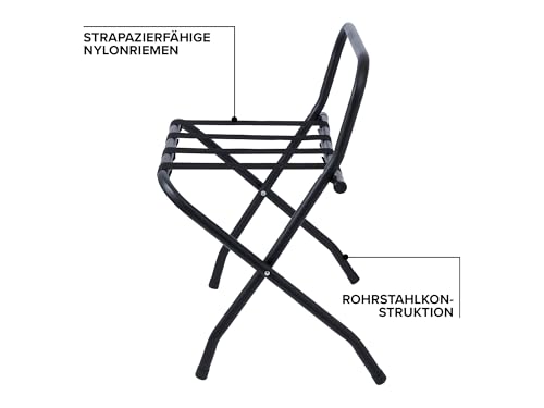 Faltbarer Kofferbock mit Rückenbügel