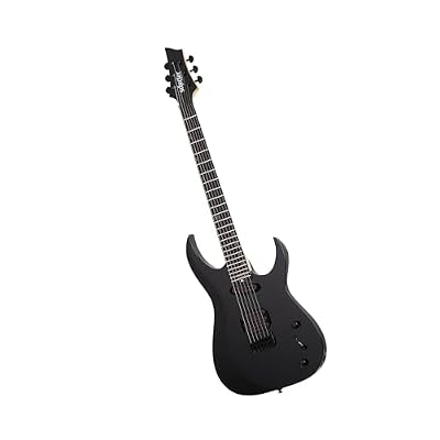 Schecter Sunset-6 Triad Electric Guitar - Gloss Black