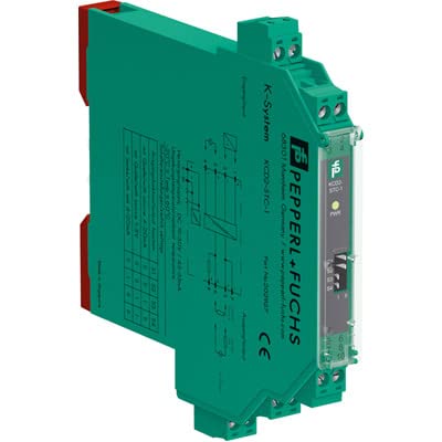KCD2-SR-1.LB, Switch Amplifier, 1-ch Signal Conditioner, Vs 24VDC, Dry Contact or Namur inputs, Relay/Fault Out