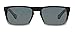 Arnette AN4204 Specialist Rectangular Sunglasses, Fuzzy Black Translucent/Polarized Grey, 59 mm