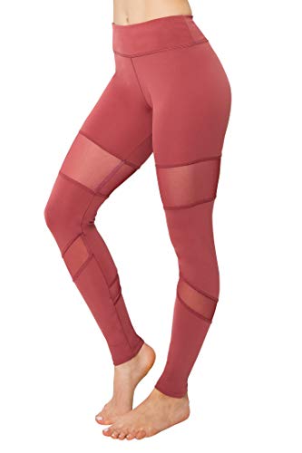 Legging de yoga Always rouge S opaque qui ne glisse pas durant l'effort