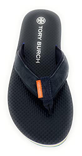 Tory Burch 70'S Flatform Platform Flip Flop Sandal Perfect Navy 7 #TOP2