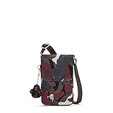 Kipling Women’s Tissy, Lightweight Crossbody Mini, Nylon Phone Bag, CAMO L Tonal