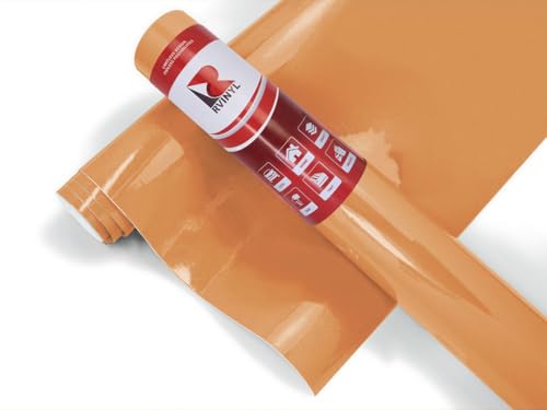 ORACAL 951 Gold Metallic Gloss Permanent Adhesive Vinyl Roll for Craft and Sign Cutters (12in x 5ft Roll)