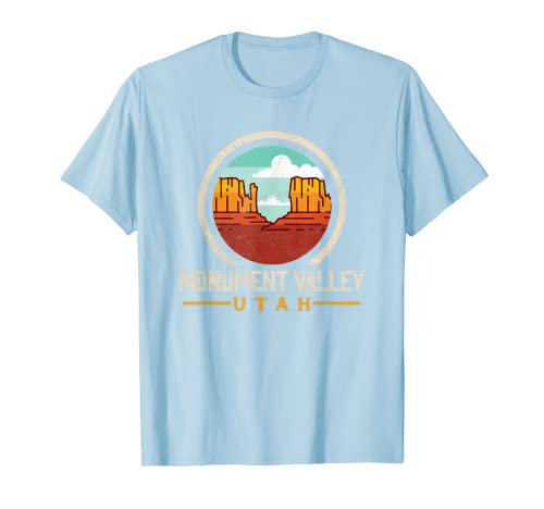 Monument Valley Graphic Tee - Diseño clásico de sello vintage Camiseta