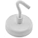 Master Magnetics Ceramic Magnetic Hook 14 Lbs. Pull White Enamel Paint, MHHH14BX, Lot of 25