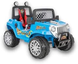 Pilsan Uzaktan Kumandal  Ak l  Araba Jeep Ranger 12V - Metalik Mavi