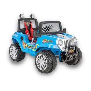 Pilsan Uzaktan Kumandalı Akülü Araba Jeep Ranger 12V - Metalik Mavi