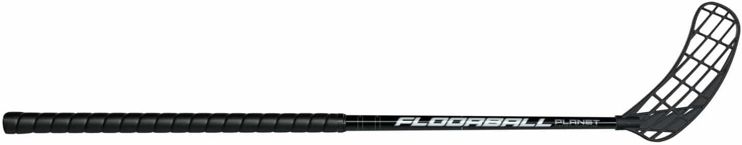 FBP School Floorball Stick, Straight Blade to Play from Left or Right, 75 cm - 95 cm Shaft Length