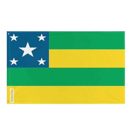 Drapeau Sergipe en polyester résistant intérieur extérieur toutes tailles