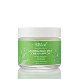 Lamina Kelp Day Cream 30 SPF, Broad Spectrum, UVA/UVB, Unscented, Mineral Sunscreen, Ocean and Kelp...