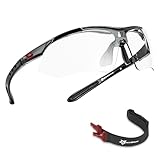 ロックブロス 調光サングラス 自転車 サングラス スポーツ 変色レンズ 紫外線カット 防風 軽量 耐衝撃 登山 野球 昼夜兼用 メガネ メンズ レディース(3)