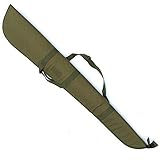 PETSOLA Fouos Tactical Rifle Case Military Gun Bag for Hunting Shooting Range, Adjustable Shoulder Strap (Green)