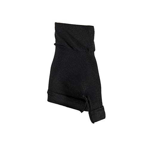 Image of Truform Lymphedema Compression Gauntlet, 20-30 mmHg Post Mastectomy Support, Black, Large