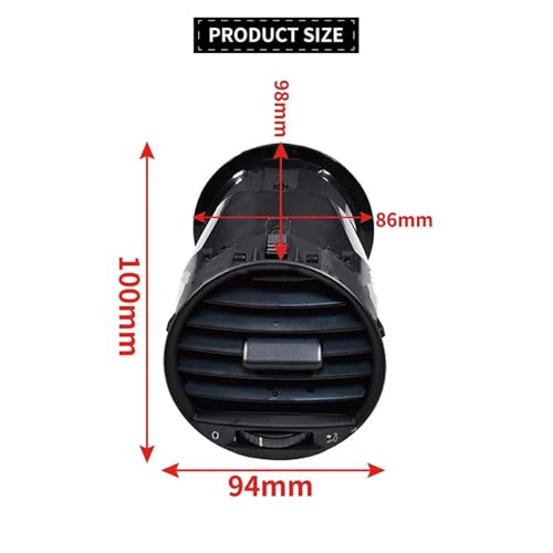Rejilla de ventilación de alta calidad para el salpicadero de VW Caddy 2004-2015 3