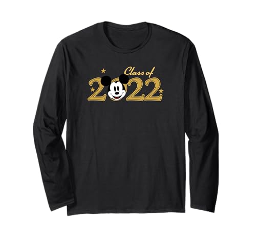 Mickey Class of 2022 Disney vêtement coton manches longues top étudiant