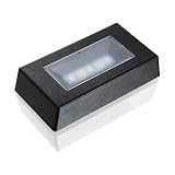 HAN'S LASER LED Light Base for 3D Crystal Photo, Colorful Lighted Display Stand, Suitable for Glass Crystal Artwork,Holiday Party Decoration (Medium Square)