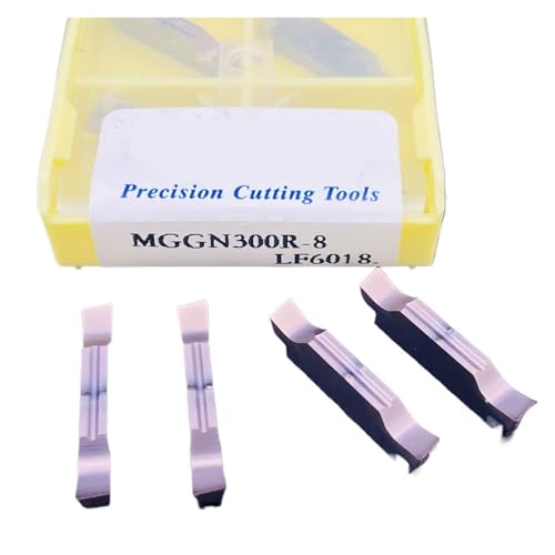 Lama girevole indicizzabile in metallo 10 PZ MGGN300-L MGGN300-R MGMN200-JM Utensile for tornitura esterna in lega dura Lama scanalata for tornitura(MGGN300-R)