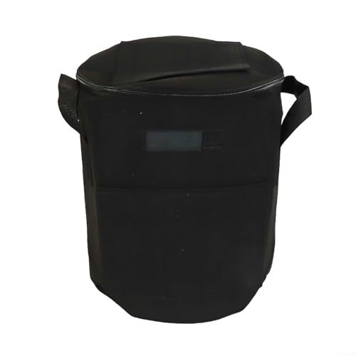ReachMall Compost Bin Featuring Probiotic Support to Enhance Nutrient Rich Fertilizer Creation (Black)