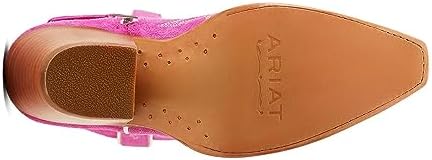 ARIAT Women's Casanova Western Boot, Haute Pink Suede, 9 | Image 2