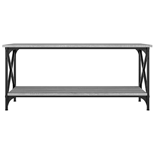 Table basse stable en bois et fer pour optimiser l'espace du salon - 6