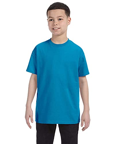 T-shirt en coton épais pour jeunes lot de 12 maillots Gildan 150 g de rechange