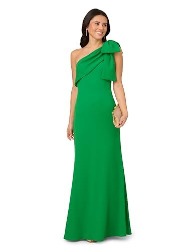 Image of Adrianna Papell Women's Stretch Crepe Long Dress