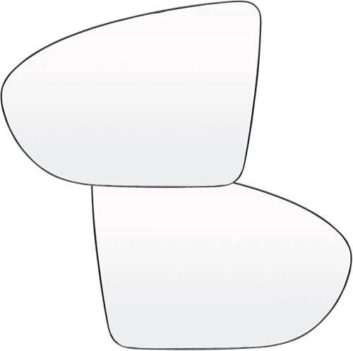 Verre de rétroviseur Nissan Qashqai J10 miroir extérieur pour angle mort dégagé
