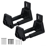 Installation facile avec ajustement sécurisé : processus de montage simple : fixez une extrémité avec des vis et ajustez l'autre pour correspondre à la largeur de votre porte ; fournit un positionnement fiable sur l'interface sol et mur, compatible avec les exigences d'installation générales et le matériel standard.