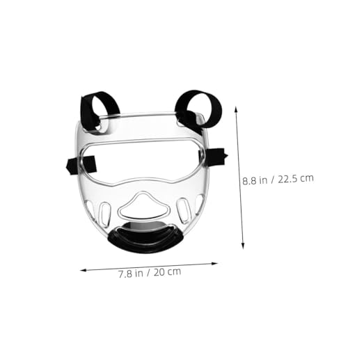 Masque de taekwondo amovible léger et durable pour sparring de boxe
