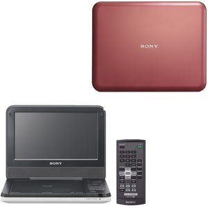 SONY ポータブルDVDプレーヤー DVP-FX720R レッド