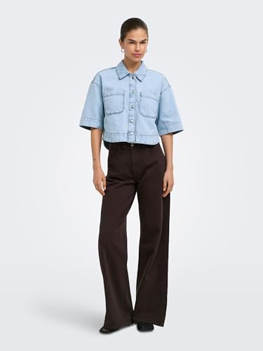 Onlcleo Life Ss Crop DNM Shirt PIM Noos – Ansicht 6