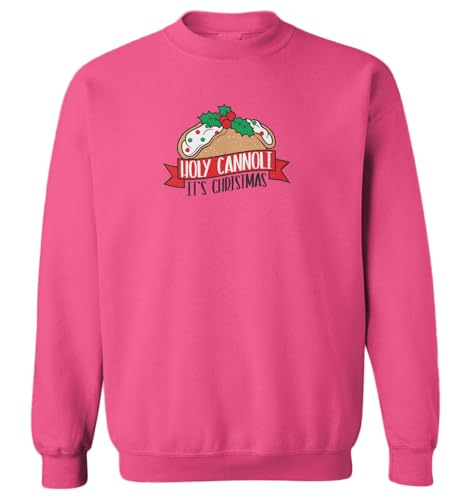 Haase Unlimited Holy Cannoli It's Christmas - Italian Toddler Fleece Crewneck Sweater