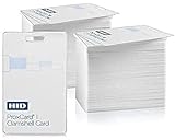 Genuine HID ProxCard II 1326 LMSMV Clamshell Proximity Card for Access Control. Standard 26 bit H10301 Format. (Pack 25, Genuine Hid)