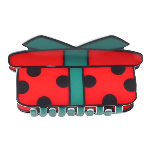 Pinzas para el pelo para el pelo grueso, exquisitas pinzas antideslizantes para el pelo grueso de árboles de Navidad