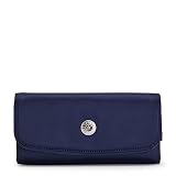 Kipling Women's Money Land Wallet, RFID Anti-Hacker Technology Wallet, Nylon Snap Wallet