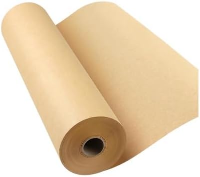 Craft Brown Kraft Wrapping Paper Roll - 30cm(W) x 30m(L)