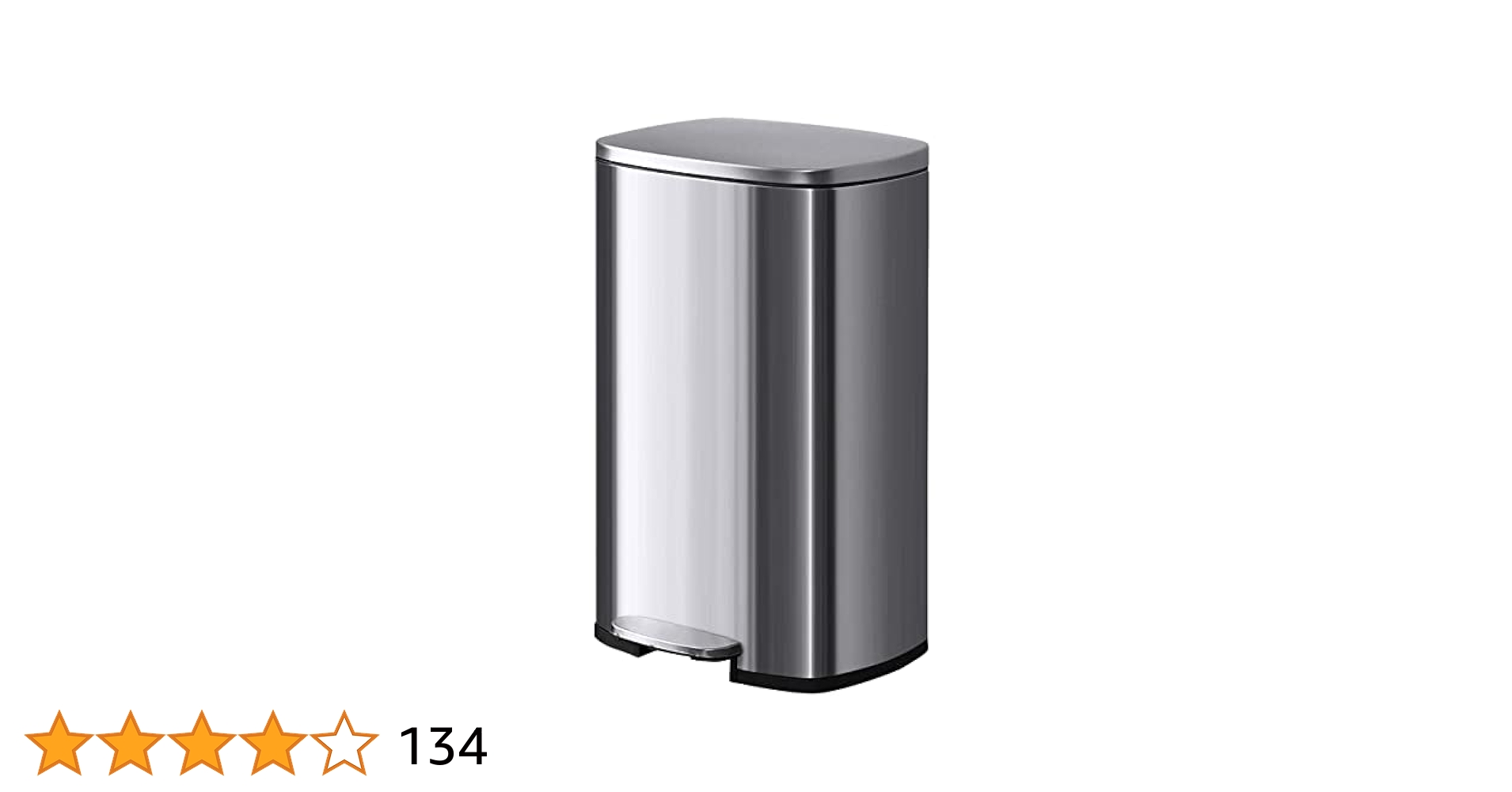 Amazon｜ottostyle.jp ペダル式 ステンレス ごみ箱 スリム