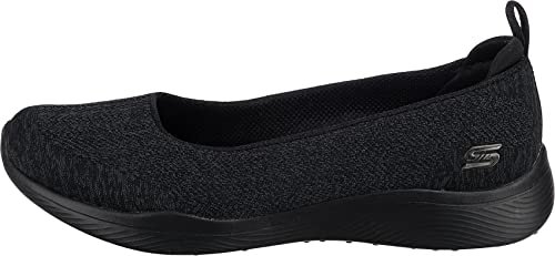 Skechers Women's Microburst 2.0 Irresistible Sneaker, Black, 7.5