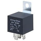 Ching Choo Relais électrique étanche V23234 A1001 X036 compatible avec Tyco 12 V 40 A 5 broches relais V23234A1001X036