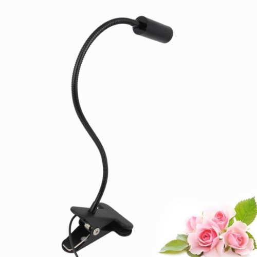 Lámpara de clip LED de 3W con luz cálida y dirección ajustable para talleres