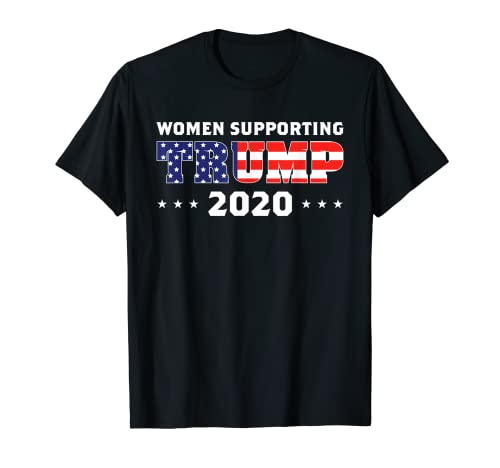 Mujeres que apoyan a Donald Trump 2020 Conservador electoral Camiseta