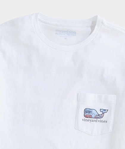 vineyard vines Men's Kentucky Derby Sticker Whale Fill Short-Sleeve Pocket Tee4