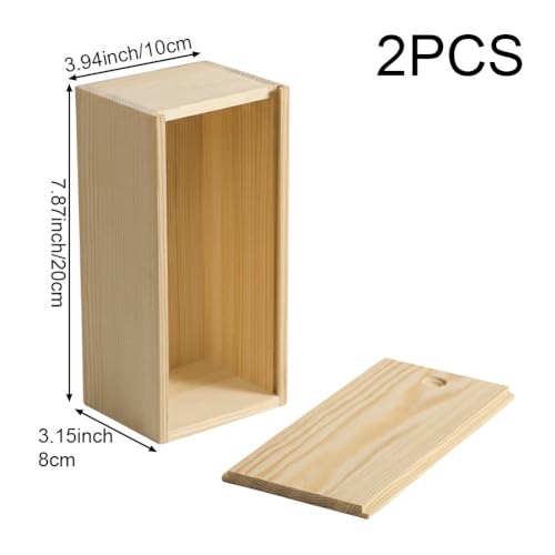 Coffret cadeau en bois de qualité supérieure avec couvercle ajusté