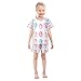 senya Balloon Colorful 1 Summer Pajamas Set Short Cotton Sleepwear 2 Piece Multicolor