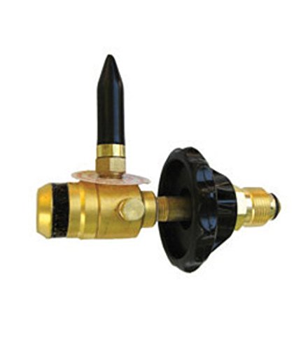 Radnor 64003881 Modelo RPB-6H 38 - 85 psi inflador de globos de látex de lujo con válvula de inclinación de punta de goma y conexión apretada,